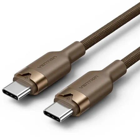 Vention Cable USB-C a USB-C 60W 3A 1m Oro Desierto TRDJF Vention Cable USB-C a USB-C 60W 3A 1m Oro Desierto TRDJF